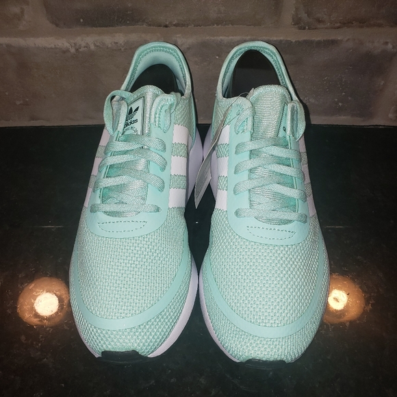 Adidas N-5923 Womens size 7.5 - green shoes - Picture 2 of 8